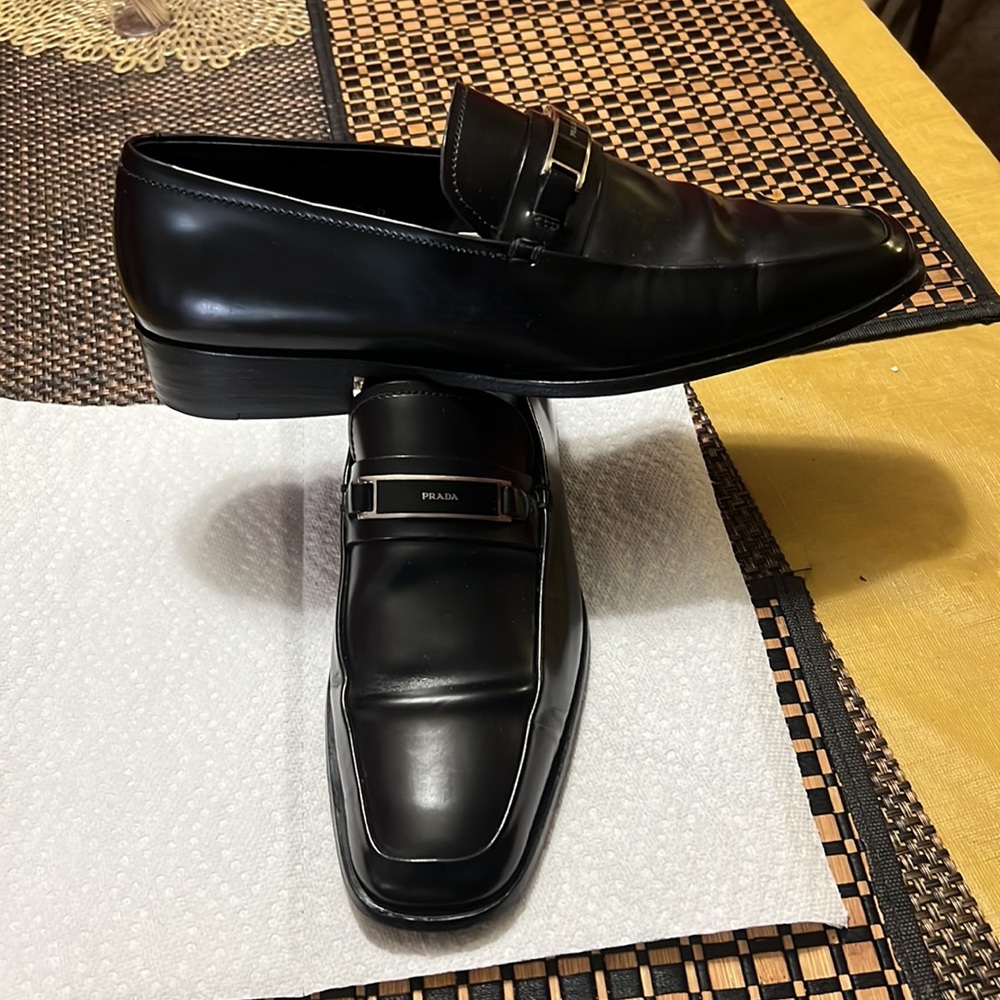 Used Prada loafers . - Picture 4 of 11